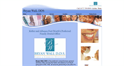 Desktop Screenshot of bryanwalldds.com